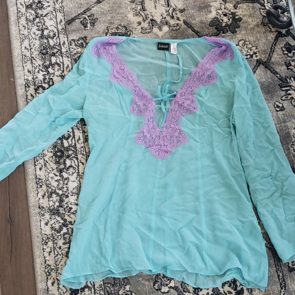 NWOT Frederick's of Hollywood Top Coverup